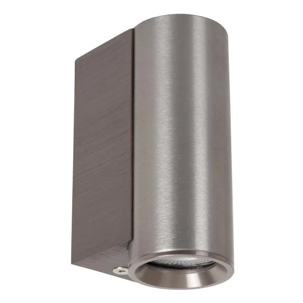 Lucide DUPLA - Foco de pared / Lámpara de pared - 1xGU10 (MR11) - Hierro gris - apagado